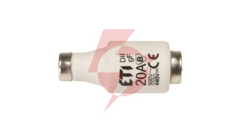 Wkładka bezpiecznikowa 20A DII gF / BiWts 500V AC/440V DC E27 002312106