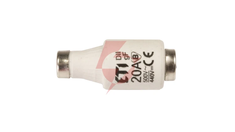 Wkładka bezpiecznikowa 20A DII gF / BiWts 500V AC/440V DC E27 002312106
