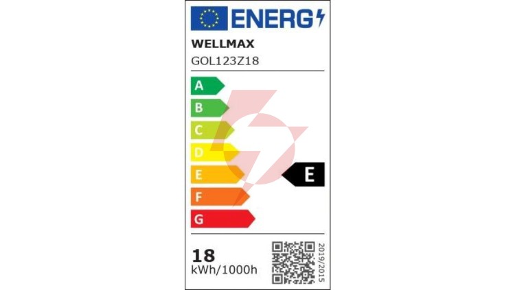 Żarówka LED E27 18W 122lm/W 2200lm Zimna 6500K SAMSUNG / GOL123Z18