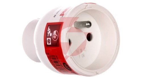 HELMO Gniazdo przenośne 2P+Z 16A białe 50102