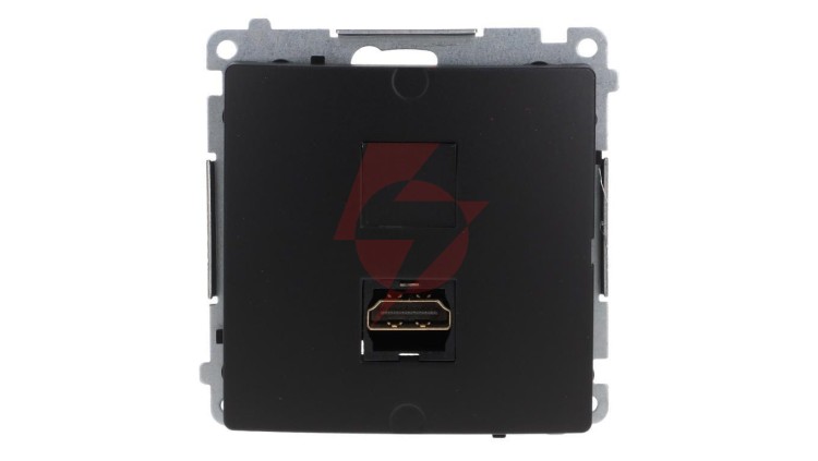 Simon Basic Gniazdo HDMI pojedyncze (moduł) czarny BMGHDMI.01/49