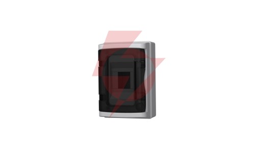 Rozdzielnica hermetyczna modułowa UV 400V AC 1000V DC 1x4 natynkowa IP 65 940.04 bezhalogenowa