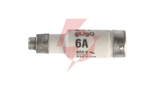 Wkładka bezpiecznikowa D01 6A gG 400V AC/250V DC E14 002211003