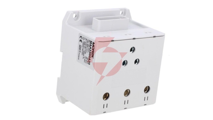 Złączka OTL300-3B szary 3xAl/Cu 95-300mm2 6x1x40 1000V AC /1500V DC Zacisk uniwersalny z wejściem na szynę elastyczną MAA3300A20