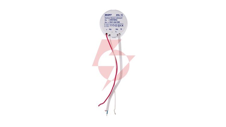 Zasilacz napięciowy typ ZOL15-10 100 - 240 V AC / 10 V DC 15 W IP 20 0 0