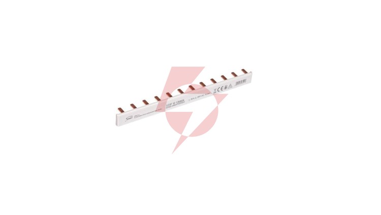 Szyna prądowa łączeniowa - sztyftowa 1-fazowa 80A 12 modułów 16 mm² 81997006