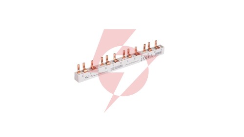 Szyna prądowa łączeniowa - sztyftowa 3-fazowa 80A 12 modułów 16 mm² 81998006