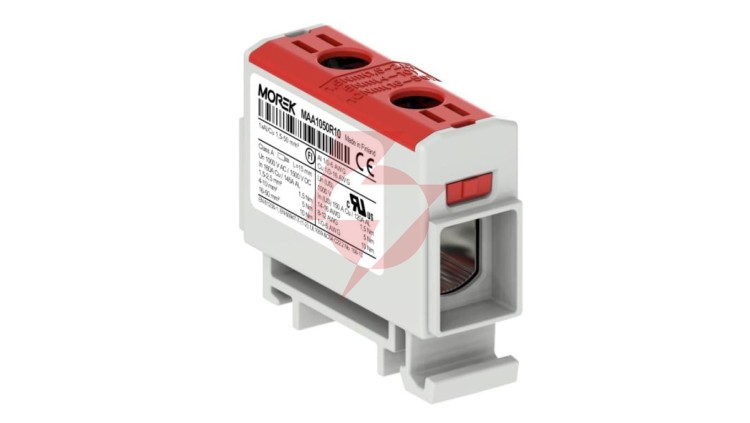Złączka OTL50 kolor czerwony 1xAl/Cu 1,5-50mm2 1000V AC / 1500V DC Zacisk uniwersalny MAA1050R10