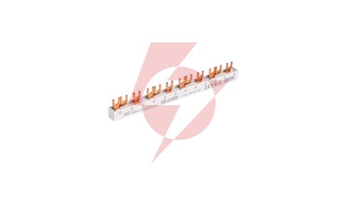 Szyna prądowa łączeniowa - widełkowa 3-fazowa 63A 12 modułów 10 mm² 81992006