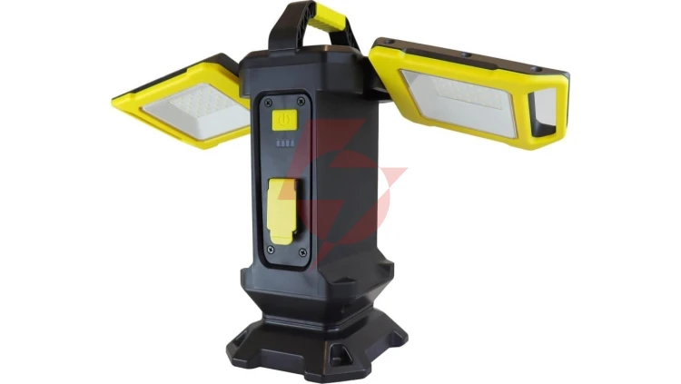 Lampa warsztatowa LED HERCULES 20W 1500lm i 750lm 6500K IP54 akumulatorowa z funkcją powerbank GW-0033