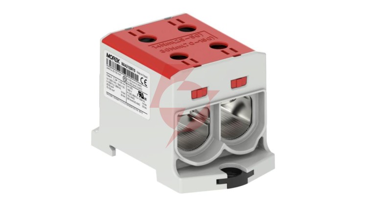Złączka OTL150-2 kolor czerwony 2xAl/Cu 25-150mm2 1000V AC / 1500V DC Zacisk uniwersalny MAA2150R10