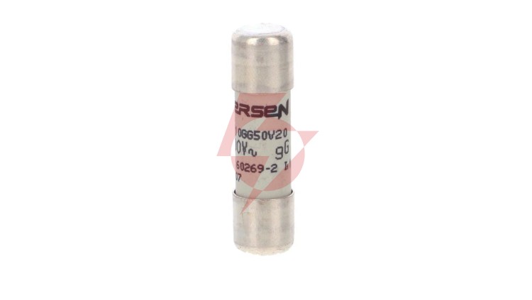 Wkładka bezpiecznikowa cylindryczna 10x38mm 500VAC gG 20A D211028
