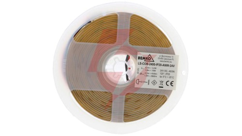Taśma LED Premium 24V DC COB 2400LED/5M 14W/1m IP20 3 lata gw. biała neutralna D87-LS-COB-2400-IP20-ANW-24V