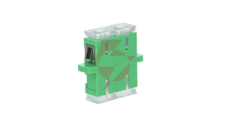 Adapter SM SC/APC duplex przezroczysty ISP 6824 2 273-12-ISP