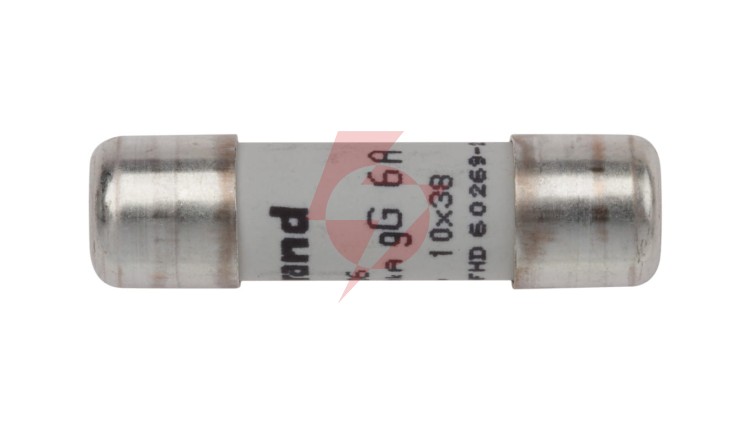 Wkładka bezpiecznikowa cylindryczna 10x38mm 6A gL 500V HPC 013306