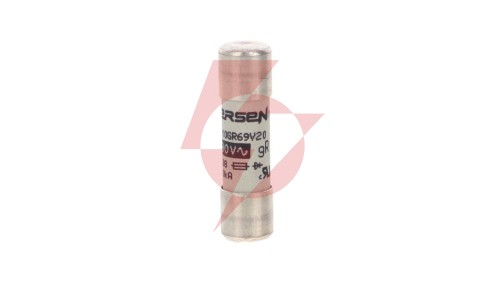 Wkładka bezpiecznikowa ultraszybka pełnozakresowa cylindryczna gR 690VAC 10x38 20A E1014580