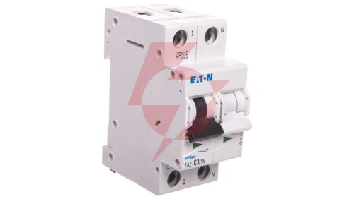 Wyłącznik nadprądowy 1P+N C 3A 15kA AC FAZ-C3/1N 278664