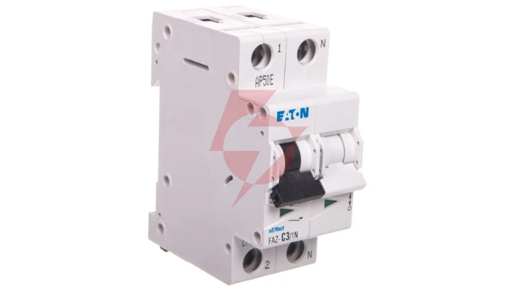 Wyłącznik nadprądowy 1P+N C 3A 15kA AC FAZ-C3/1N 278664
