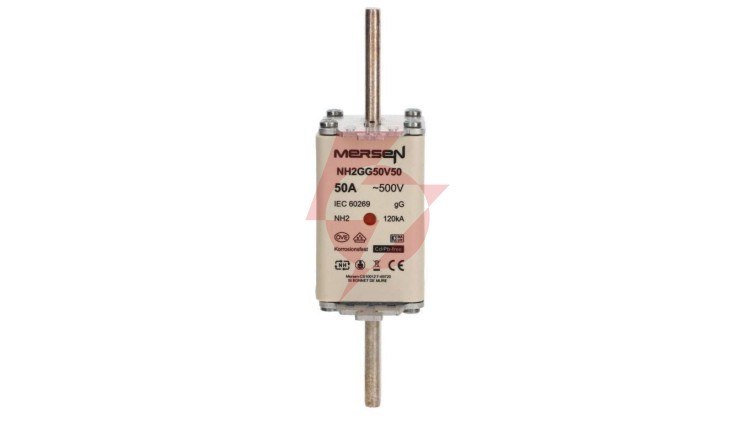 Wkładka bezpiecznikowa NH 2C 50A 500VAC gG B211601