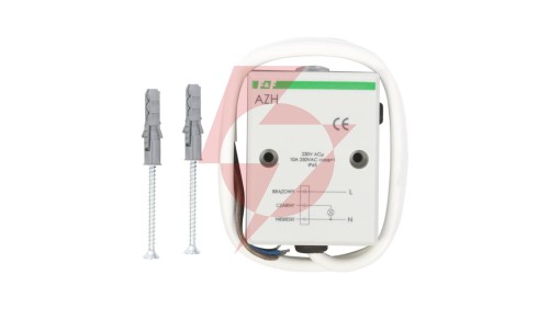 Automat zmierzchowy 10A 230V 2-1000lx obudowa IP65 AZH