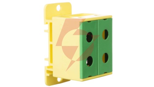 Złączka szynowa 2-torowa 35mm2 żółto-zielona ZGX-2x35 żółto-zielona ENE-00172