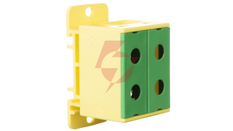 Złączka szynowa 2-torowa 35mm2 żółto-zielona ZGX-2x35 żółto-zielona ENE-00172