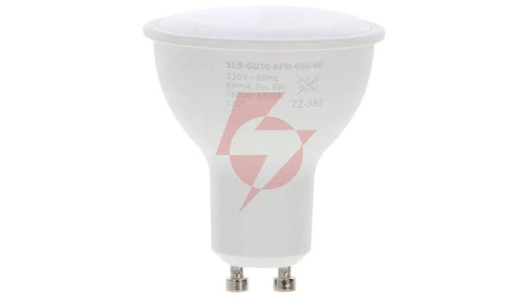 Żarówka LED Samsung Inside 230V GU10 8W 760LM 6500K 120ST D84-SLB-GU10-APM-080-6K