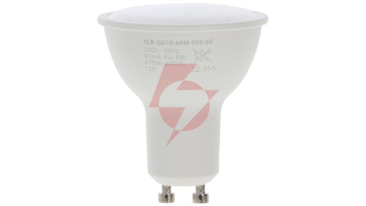 Żarówka LED Samsung Inside 230V GU10 5W 470LM 6500K 120ST D84-SLB-GU10-APM-050-6K