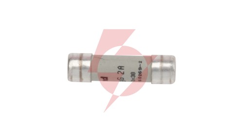 Wkładka bezpiecznikowa cylindryczna 10x38mm 2A gL 500V HPC 013302