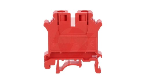 Złączka szynowa 1-torowa ZJU2-6/RD 6mm2 czerwona R34RR-07010000435