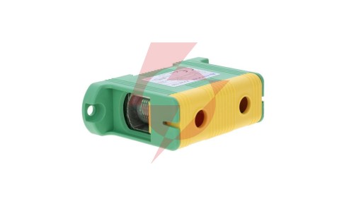 Złączka szynowa 1-torowa ZJUN-150 PE żółto-zielona R34RR-07020001903
