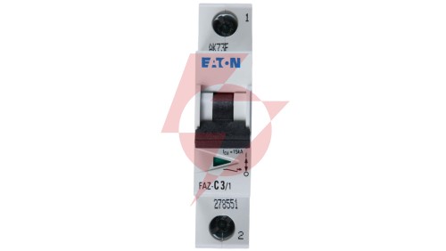 Wyłącznik nadprądowy 1P C 3A 15kA AC FAZ C3/1 278551