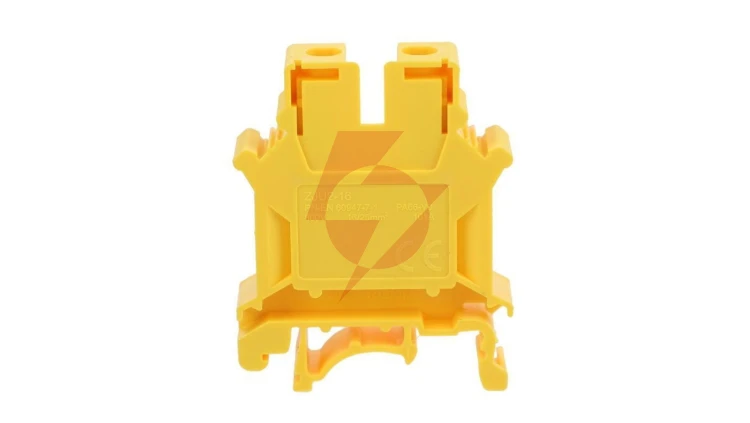 Złączka szynowa 1-torowa ZJU2-16/YL 16mm2 żółta R34RR-07010000615