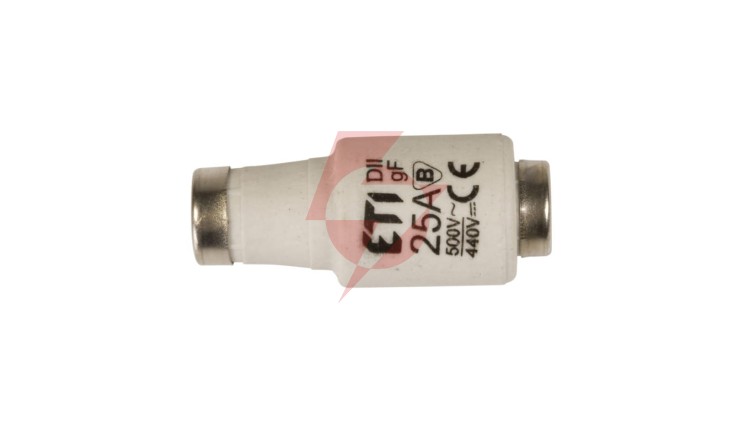 Wkładka bezpiecznikowa 25A DII gF / BiWts 500V AC/440V DC E27 002312107