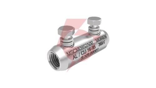 Złączka śrubowa MSCM95 Al/Cu 16-95mm² 36kV 2xśruba aluminiowa zrywalna MSCM0952A00