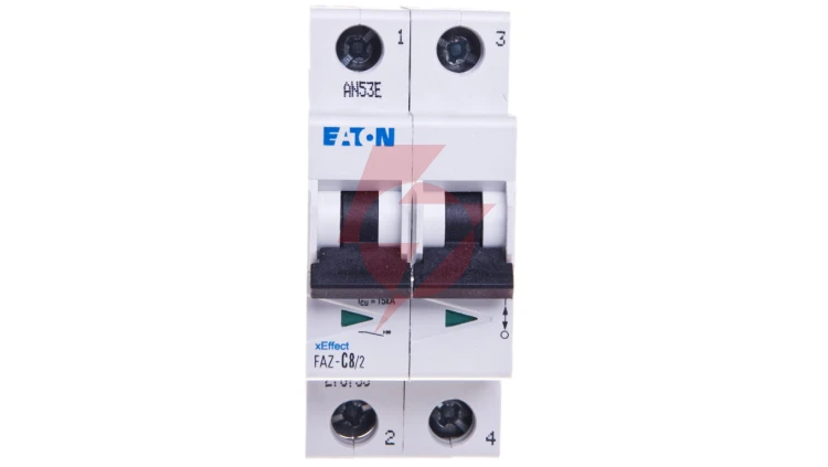 Wyłącznik nadprądowy 2P C 8A 15kA AC FAZ C8/2 278755