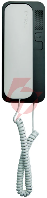 Unifon eura ''cyfral'' smart 5p biało-czarny uniwersalny (4,5,6) do domofonów analogowych