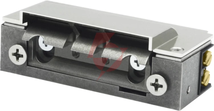 Elektrozaczep przeciwpożarowy hartte xshd24r-c 24v dc rewersyjny z wyślizgiem