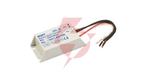 Zasilacz napięciowy typ ZOL16 100 - 240 V AC / 10 V DC 16 W IP 68 0 0