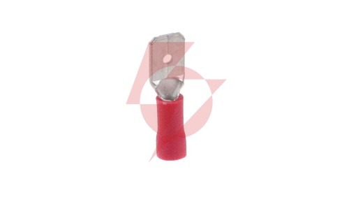 Wsuwka izolowana WI 6,3-1/0,8 BPCV czerwona E10KN-03020200701 /100szt./