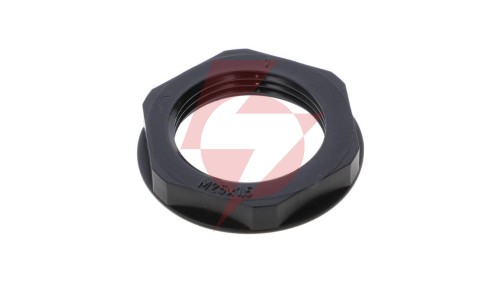 Nakrętka poliamidowa M25 EN 25M BK czarna E03DK-02020400403