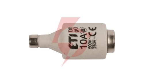 Wkładka bezpiecznikowa 10A DII gG / BiWtz 500V AC/250V DC E27 002312404