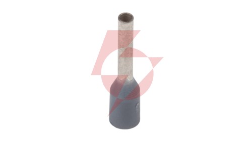 Końcówka tulejkowa izolowana HI 0,75/8 DIN szara E08KH-02010102302 /100szt./