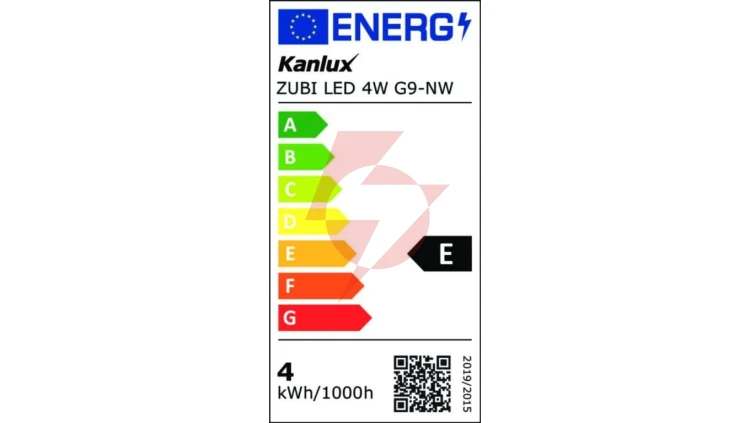Żarówka LED G9 ZUBI LED 4W G9-NW 520lm 4000K barwa neutralna 24527