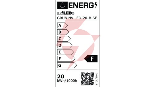 Projektor z czujnikiem GRUN NV LED-20-B-SE 1700lm 4000K barwa neutralna IP44 czarny 31398