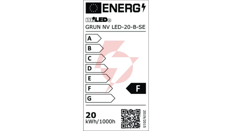 Projektor z czujnikiem GRUN NV LED-20-B-SE 1700lm 4000K barwa neutralna IP44 czarny 31398