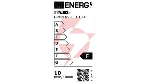 Projektor GRUN NV LED-10-B 800lm 4000K barwa neutralna IP65 czarny 31390