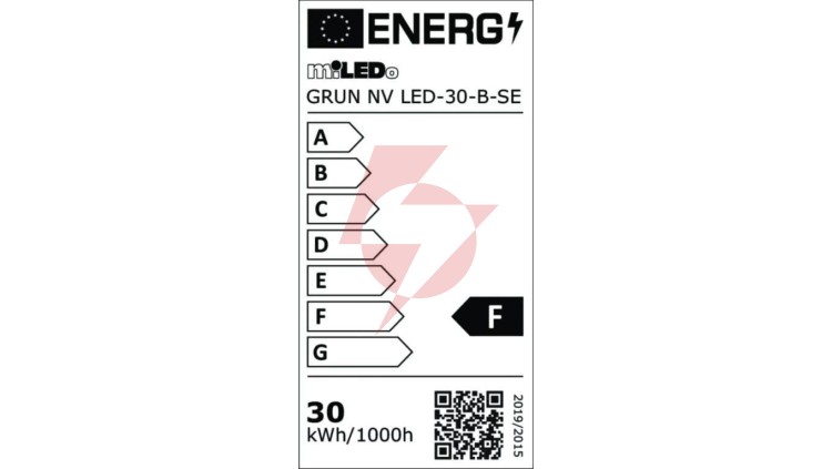 Projektor z czujnikiem GRUN NV LED-30-B-SE 2650lm 4000K barwa neutralna IP44 czarny 31399