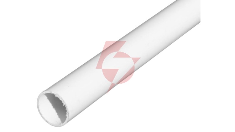 Rura elektroinstalacyjna sztywna gładka RL 28 biała odporna na UV odporna na UV 68376 /20 x 2m/, 68376
