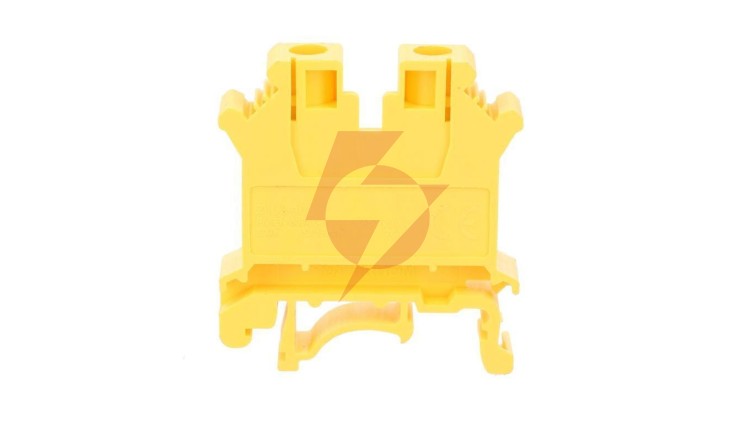 Złączka szynowa 1-torowa ZJU2-10/YL 10mm2 żółta R34RR-07010000515